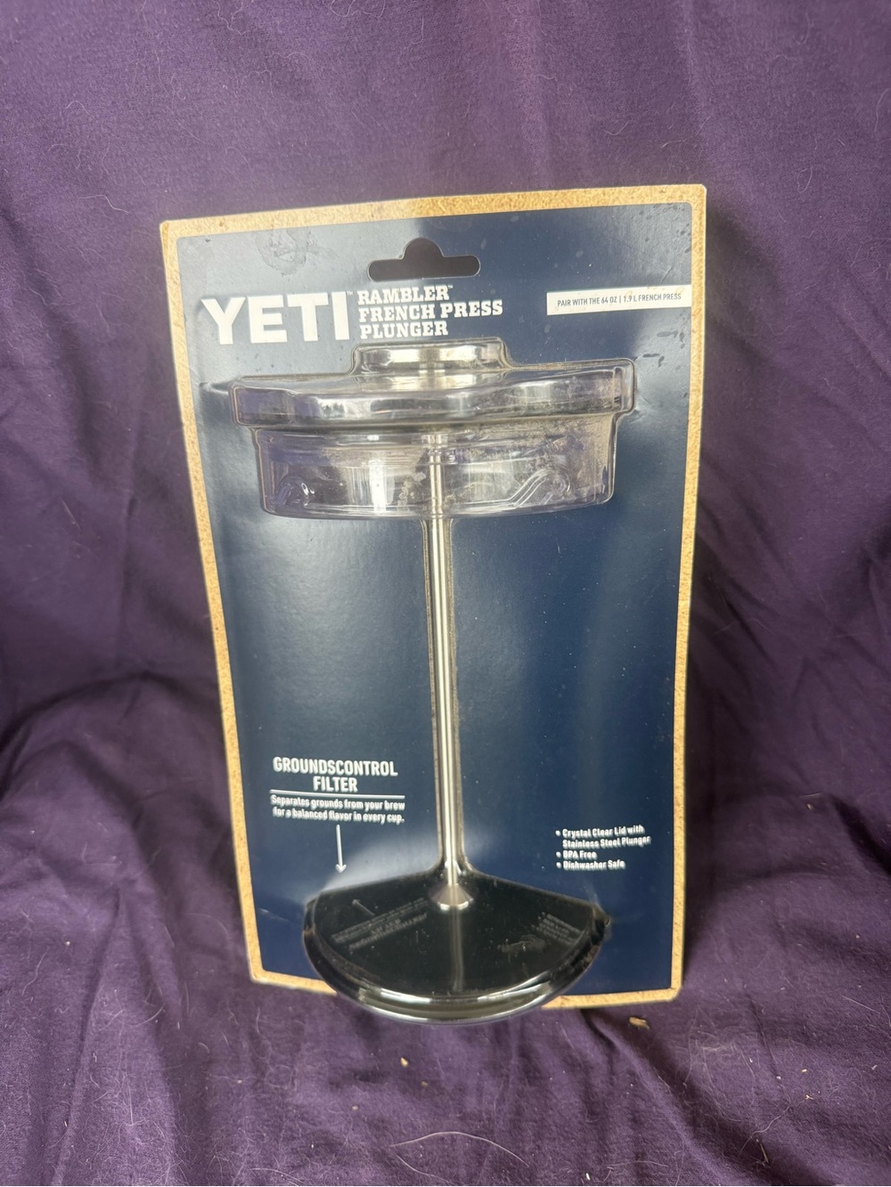 Yeti Clear Rambler French Press Plunger for 64 oz pitcher
